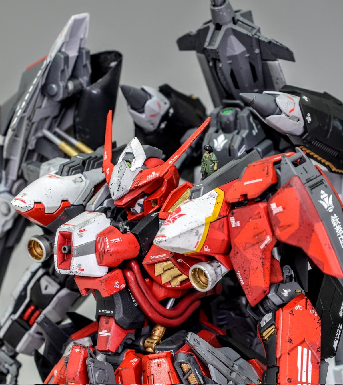 Custom Build MG 1/100 Gundam Barbatos Ilucio - Custom Build Gundam