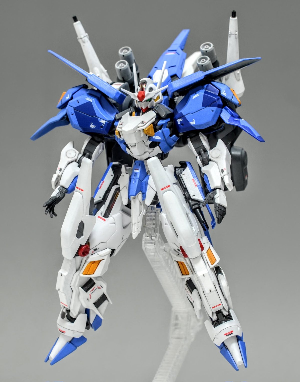 Custom Build HG 1/144 Aerial Ex-A Gundam - Custom Build Gundam