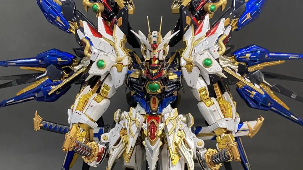 Custom MGEX Musha Strike Freedom Gundam Myniatures