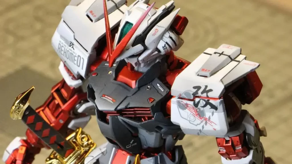 MG Gundam Astray Red Frame Myniatures