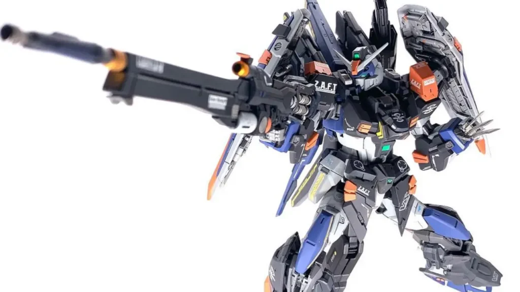 Custom Build GAT-X1022 Blu Duel Gundam Myniatures