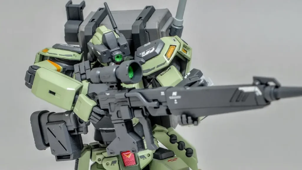 Custom Build HGUC 1144 Gundam Jegan Heavy Myniatures