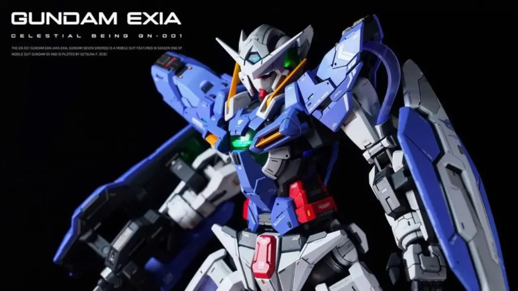Custom Build MG 1100 Gundam Exia Converion Kit Myniatures
