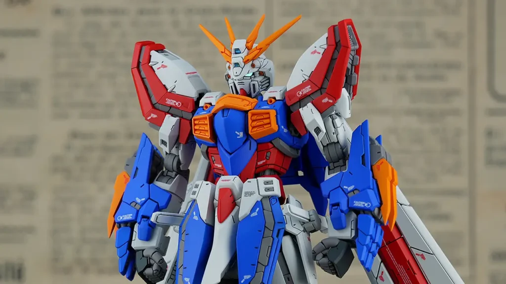 Custom Build RG 1144 God Gundam Detailed Myniatures