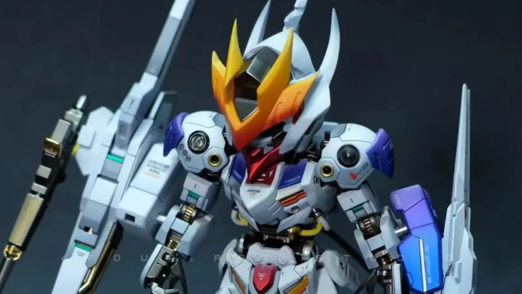 Custom Build SDCS Gundam Barbatos Lupus Rex Myniatures
