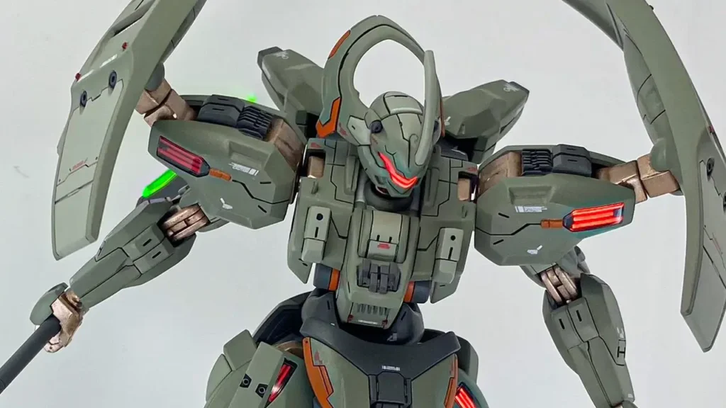 Custom Guild HG 1144 Darilbalde Military Gundam Myniatures
