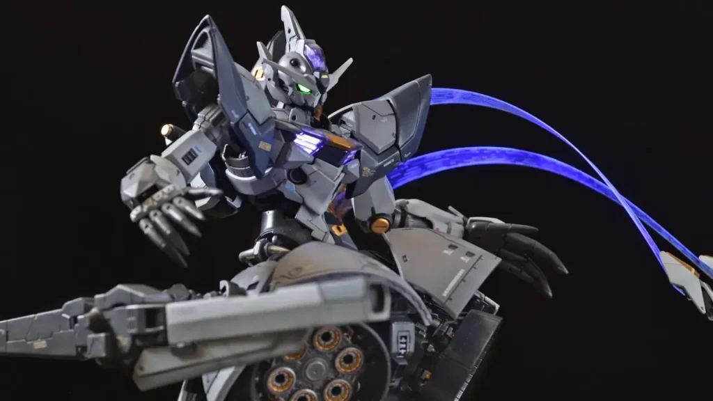 Custom Gundam Aerial Purple Flame Outfit Myniatures