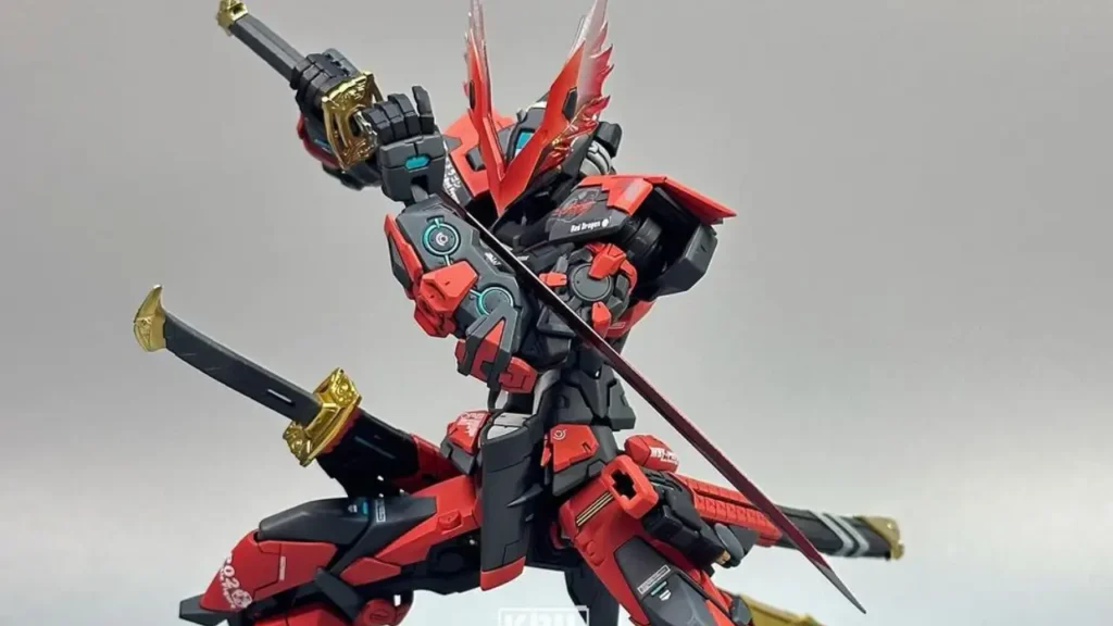 Custom Gundam Astray Black Frame Ver. Red Dragon Myniatures