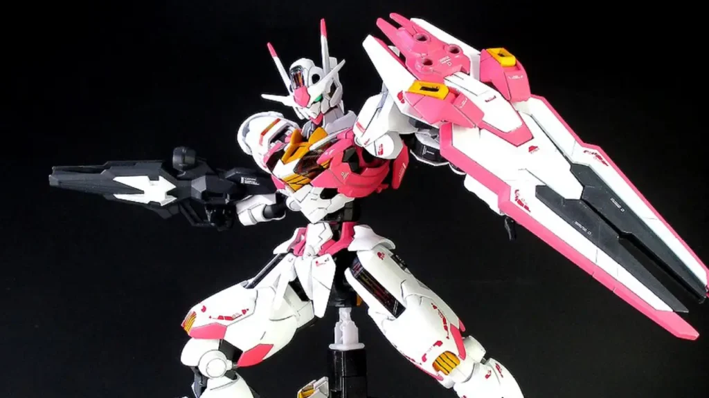 Custom HG 1144 Gundam Aerial Pink Version Myniatures