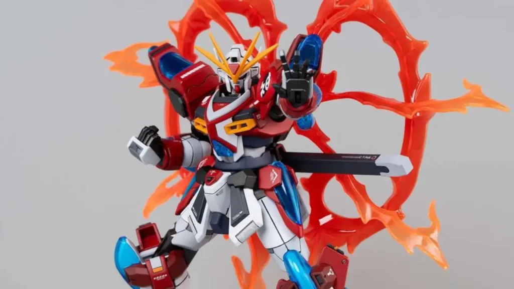 Custom HG Kamiki Burning Gundam Myniatures