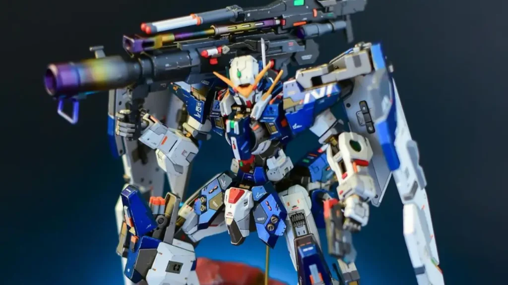 Custom MG 1100 Dynames Gundam Myniatures