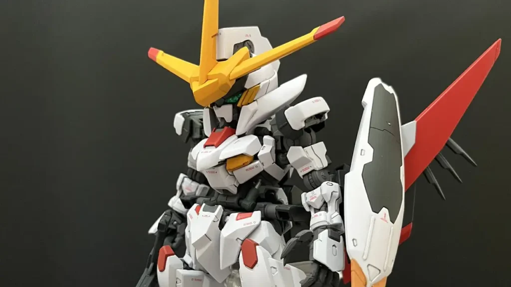 Custom MGSD Gundam Hajiroboshi White Star 2nd Form Myniatures
