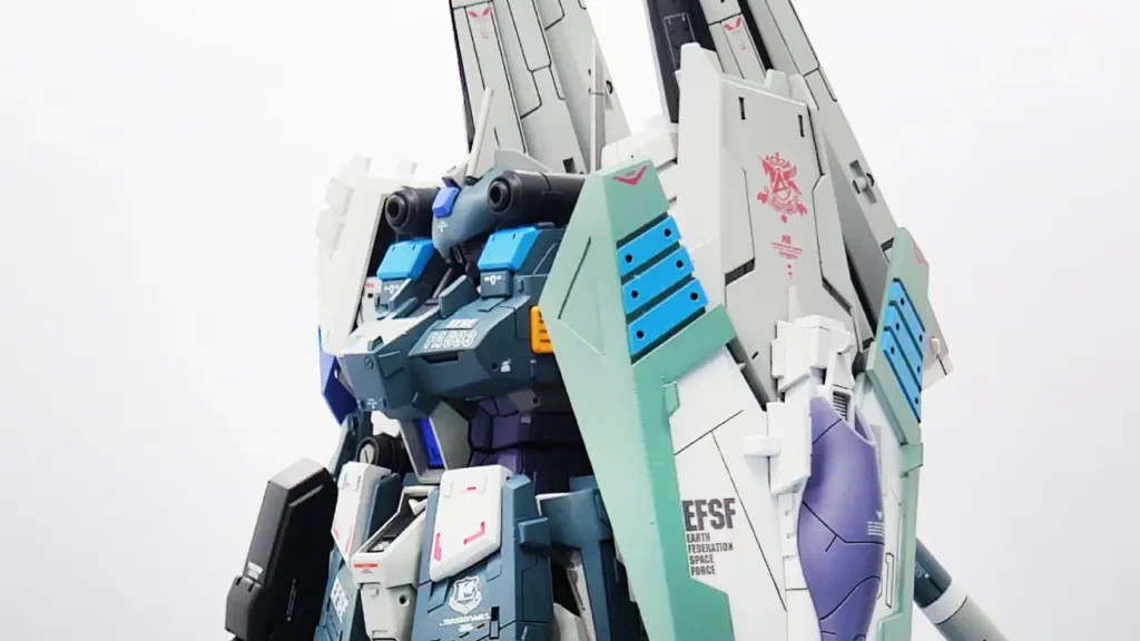 Custom RG RX-93FAT Nu Gundam Full Armor Type Myniatures