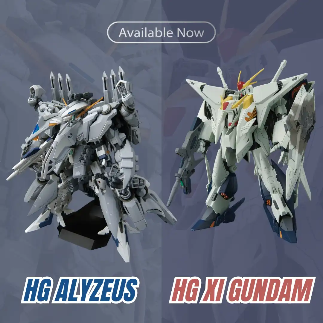 Banner HG Alyzeus Xi Gundam Myniatures