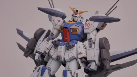 Gundam F90 Prototype Minovsky Drive Test Configuration Myniatures
