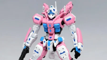 Gundam Gelgoog Sugai Machine (GQ) Pink Color Myniatures