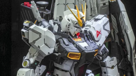 Perfect Grade Unleashed ν Gundam Myniatures