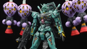 Green Gundam Type Sharon's Rose Myniatures