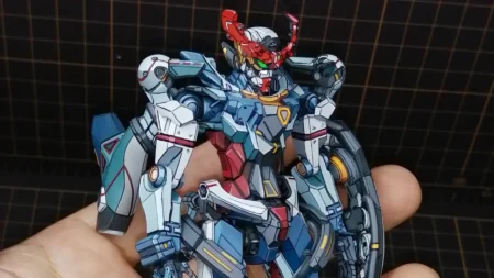 HG 1144 GQuuuuuuX Custom Gundam Myniatures