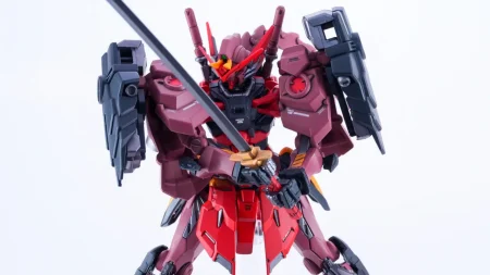 Custom Build Samurai Red Gundam Myniatures