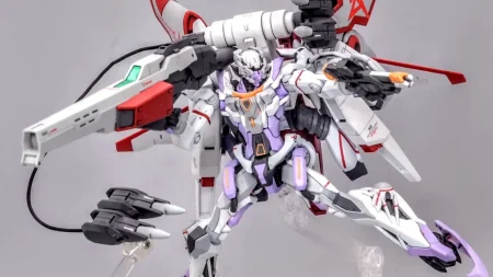 HG 1144 Gundam GQuuuuuuX Unit 3 + Core Booster II (GQ) Myniatures