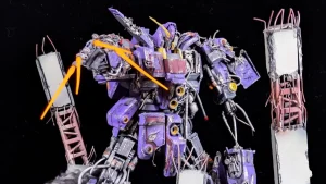 Psycho Gundam MK-II Half Destroyed ver. Myniatures