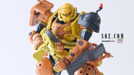 1144 MS-06-SSP Police Zaku Gundam Myniatures