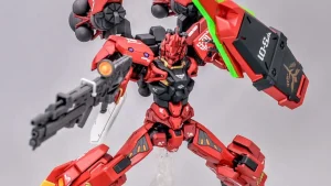 Red Gundam High Mobility Type Myniatures