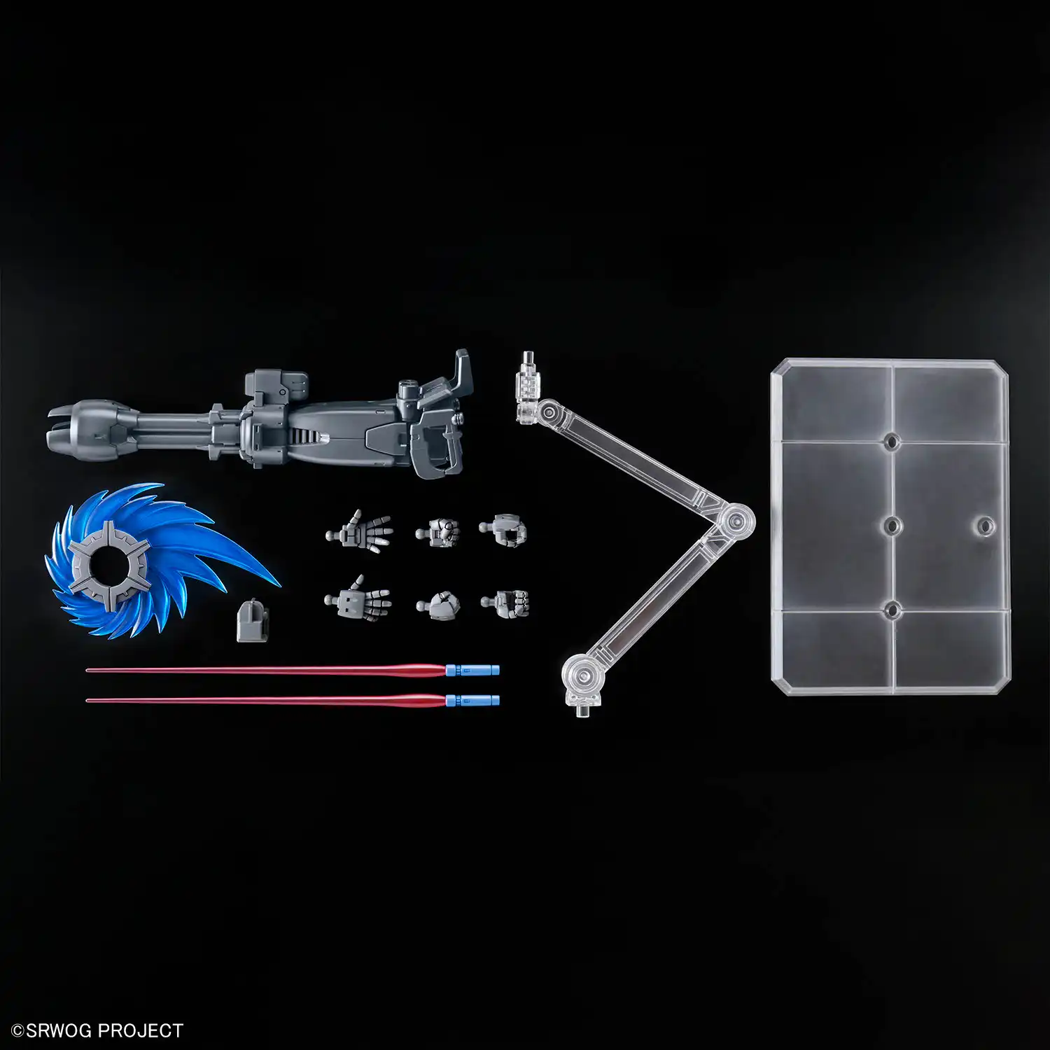 Bandai Official Images of HG Huckebein Myniatures (1)