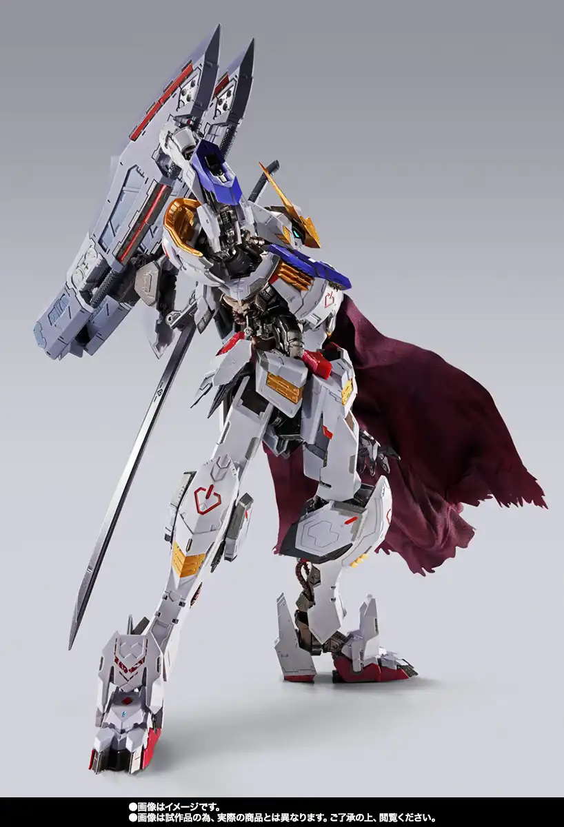 METAL BUILD Gundam Barbatos 4th Form Boomerang Mace Myniatures (9)