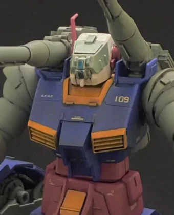 Custom Build HG Guntank Myniatures