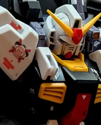 Custom Gundam HG Mark 2 × MG NadleH Myniatures