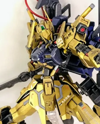 Custom Gundam Hyakushiki (Modified) Myniatures