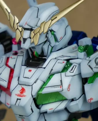 Custom Gundam MG Unicorn Ver. P Myniatures