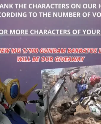 Gundam Barbatos Lupus Giveaway P-Rex Hobby Myniatures