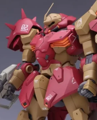 HGUC 1144 Messer F02 Minelayer Equipment Myniatures (13)