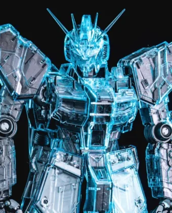 MG 1100 ν Gundam Ver.Ka Mechanical Clear Myniatures