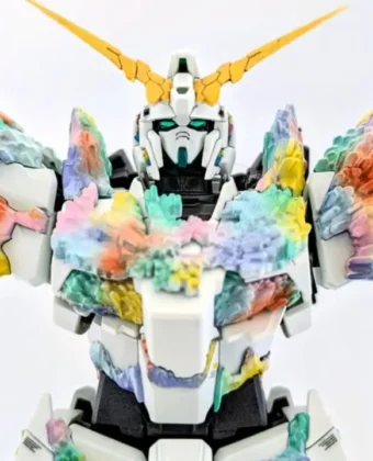 MG Unicorn Gundam (Crystalline Light Body) Myniatures