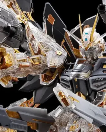 MGEX 1100 Strike Freedom Gundam [Mechanical Clear] Myniatures (9)