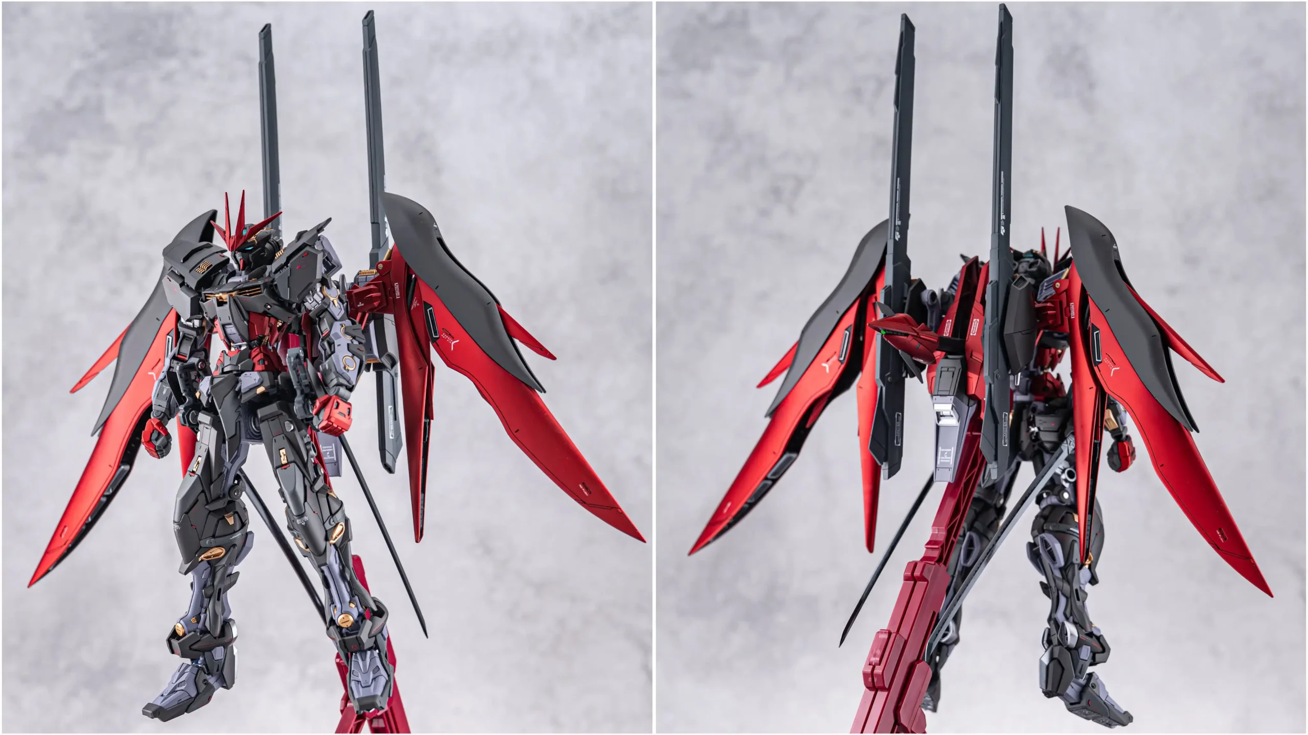 MBF-P0XD Gundam Astray Noir D Myniatures