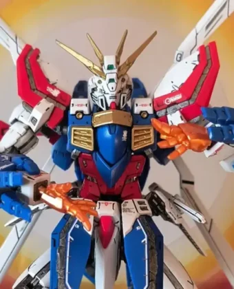 RG God Gundam Myniatures (10)