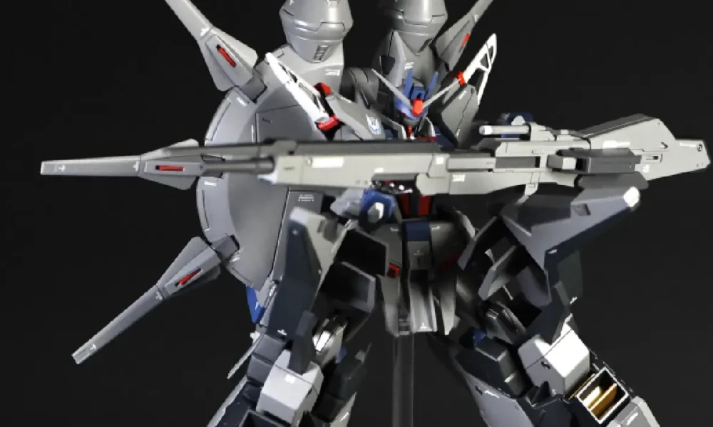 HG144 Legend Gundam SPEC II (Zeus Silhouette) Myniatures