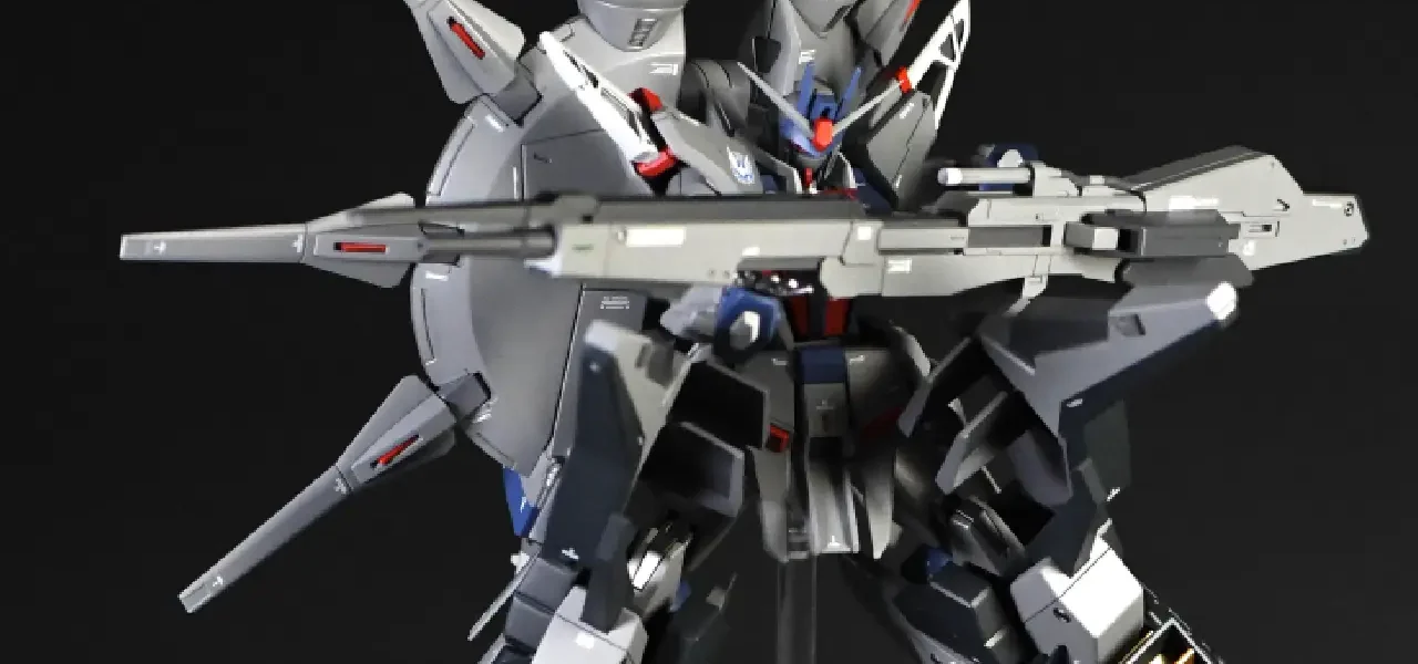 HG144 Legend Gundam SPEC II (Zeus Silhouette) Myniatures