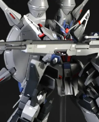 HG144 Legend Gundam SPEC II (Zeus Silhouette) Myniatures