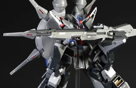 HG144 Legend Gundam SPEC II (Zeus Silhouette) Myniatures