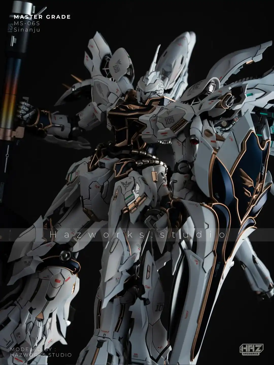 MG 1100 Sinanju Red Comet Myniatures