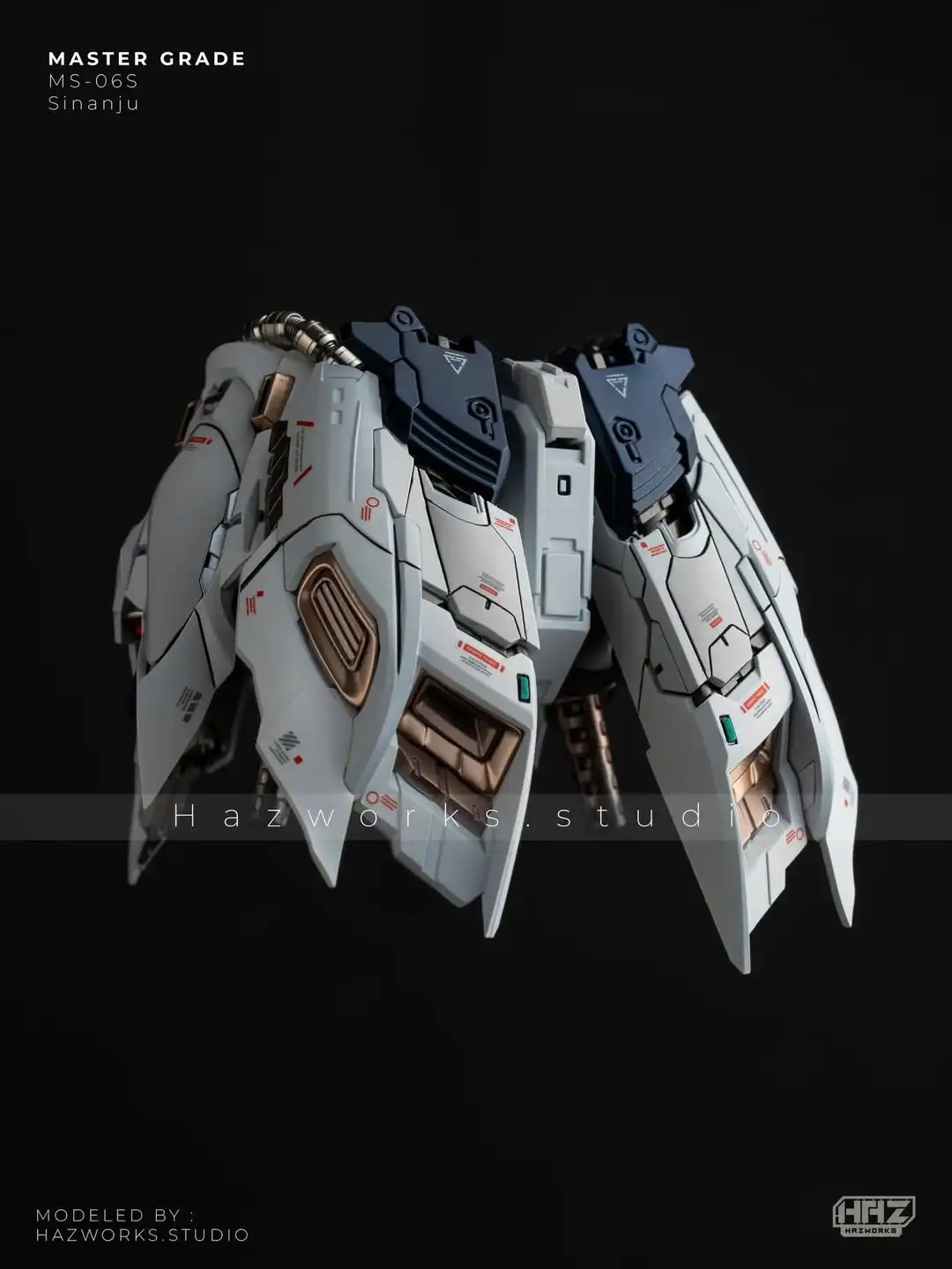 MG 1100 Sinanju Red Comet Myniatures