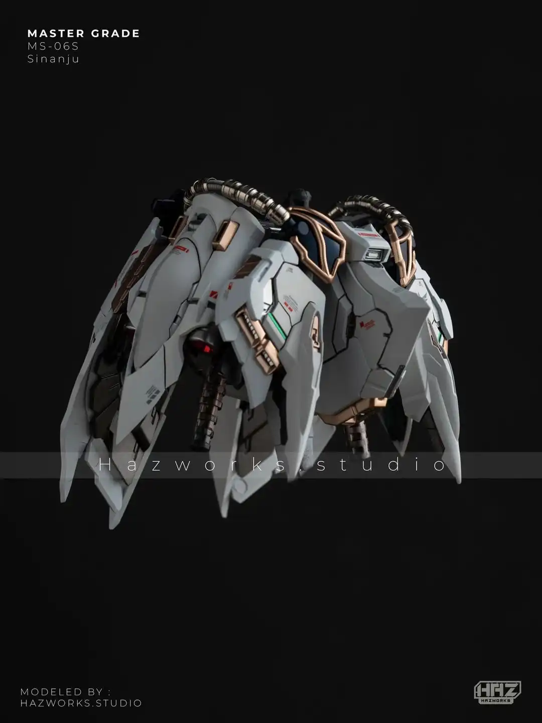 MG 1100 Sinanju Red Comet Myniatures