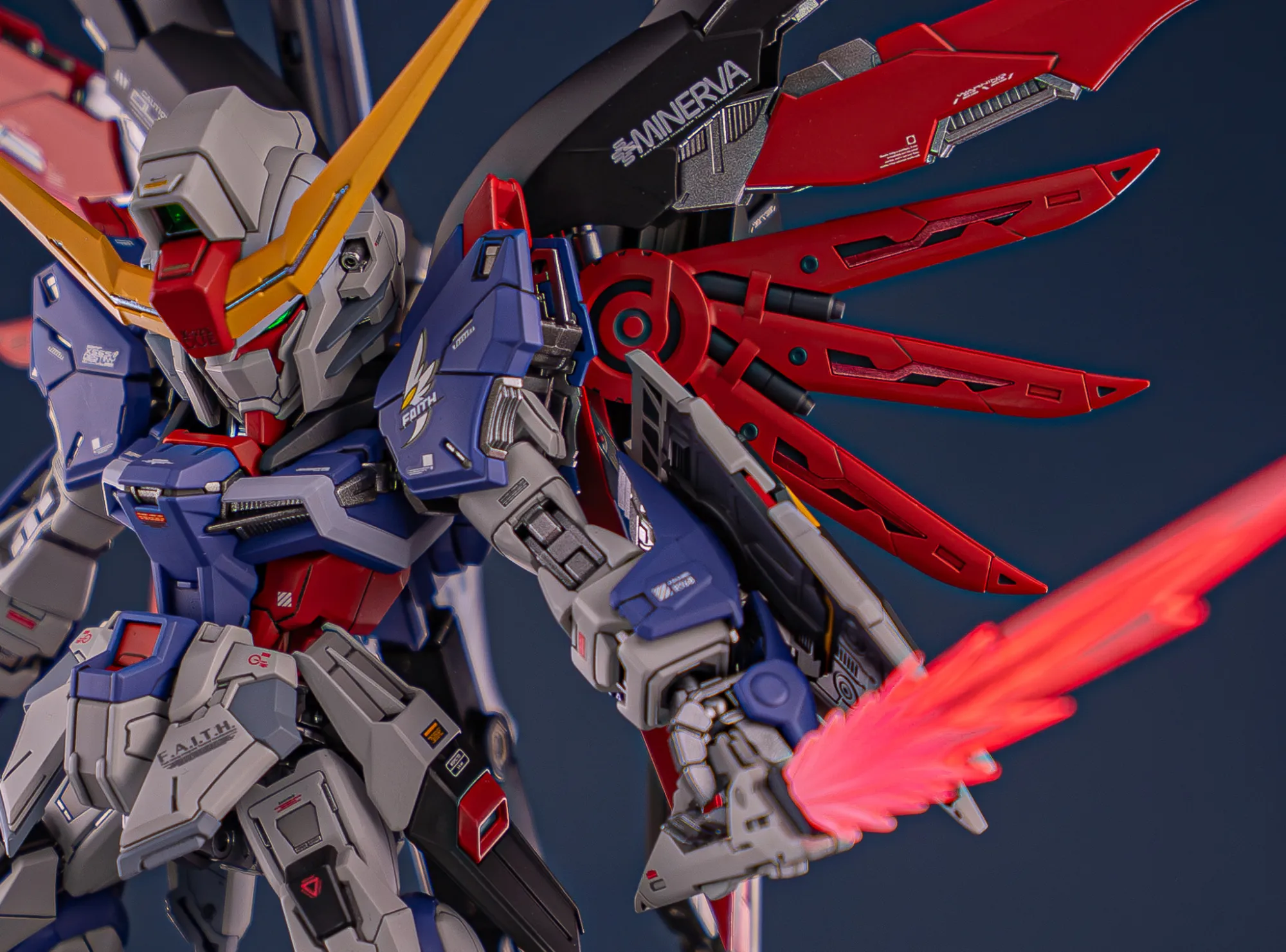 MGSD Destiny Gundam Custom Myniatures