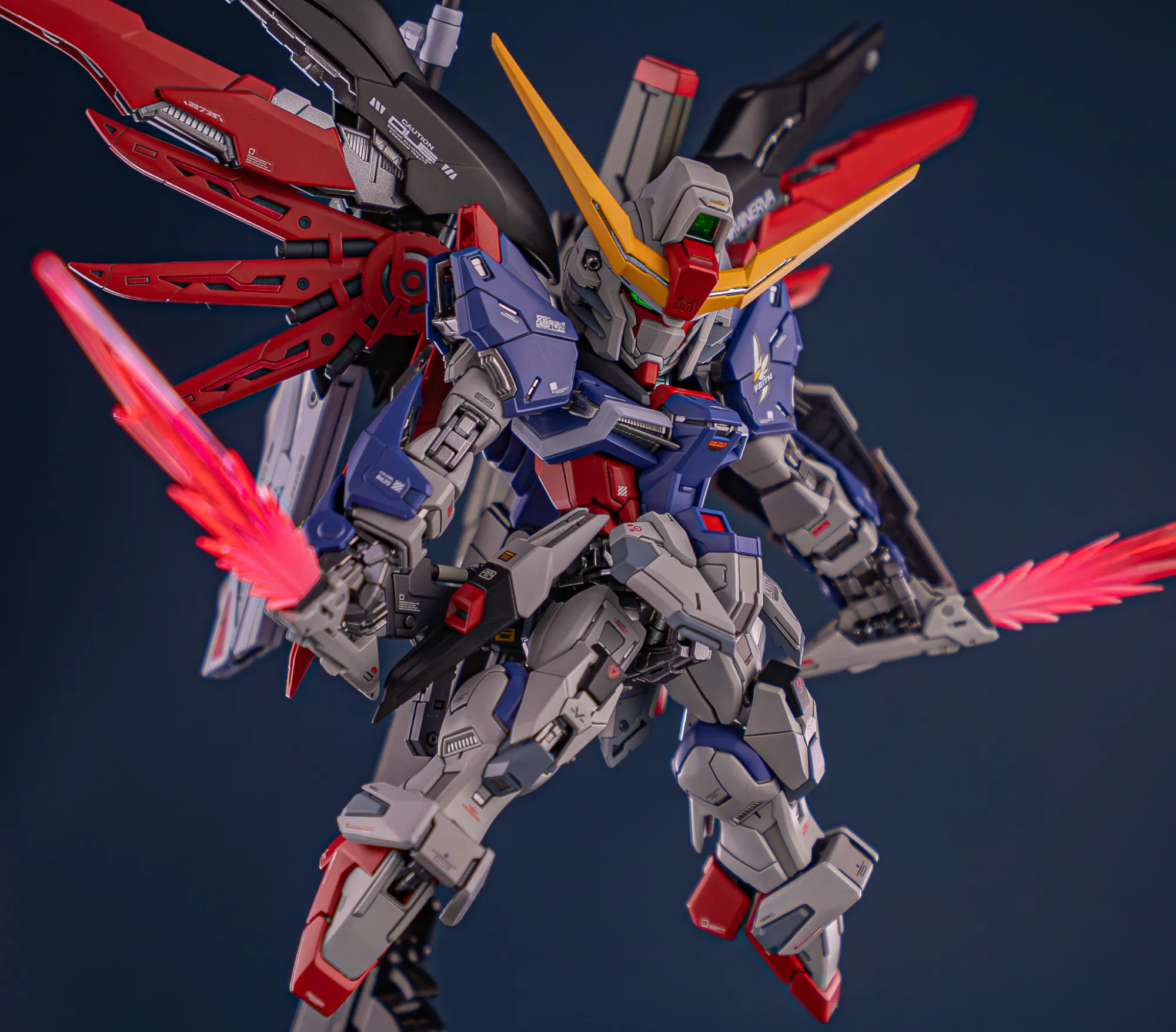 MGSD Destiny Gundam Custom Myniatures